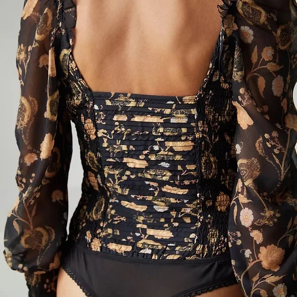 🆕Free People Brunch Date Bodysuit - Picture 2 of 3